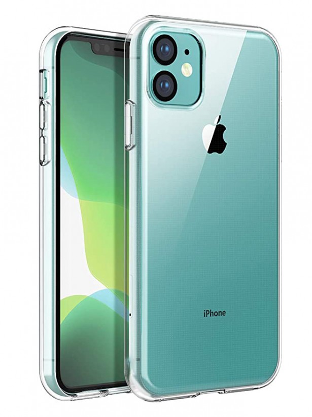 iPhone 12 Mini FitCase Toz Koruma Tıpalı Şeffaf Arka Kapak