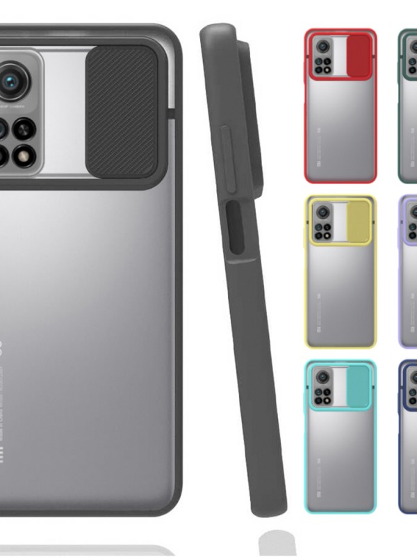 Xiaomi Mi 10T Pro Kılıf Palm Kamera Koruma Kapaklı Silikon&hellip;