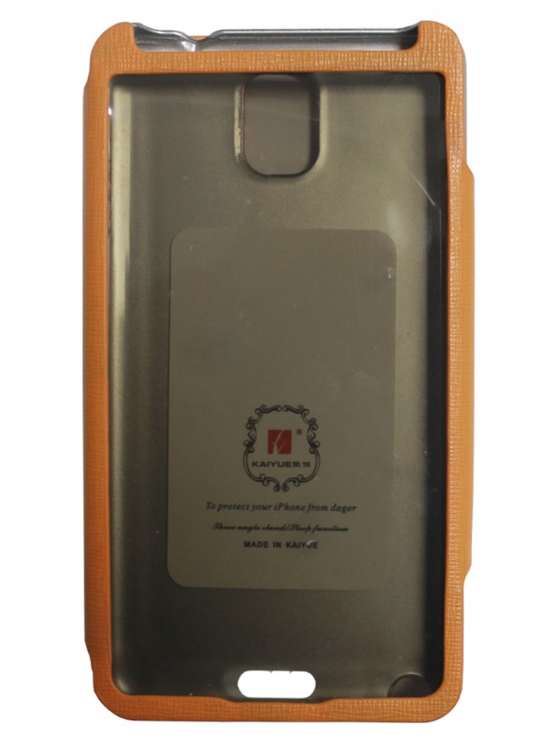 Samsung N9000 Note 3 KAIYUE Tam Camlı Cüzdan ve Standlı Kılıf