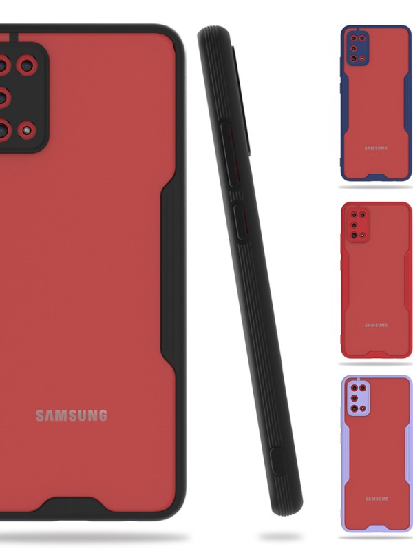 Samsung Galaxy A02s (A025) Kılıf Platin Matte Silikon Arka Kapa&hellip;