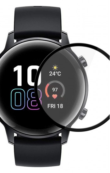 Bufalo Honor Magic Watch 2 42mm Ekran Koruyucu 3D Kavisli PMMA Nano Siyah &hellip;