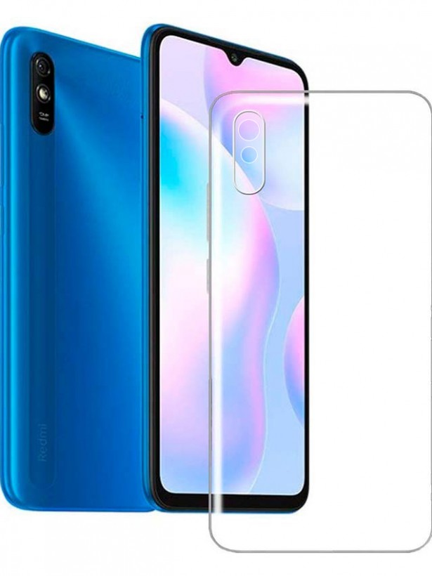 Xiaomi Redmi 9A Kılıf Kamera Korumalı Silikon Şeffaf Arka Kapak