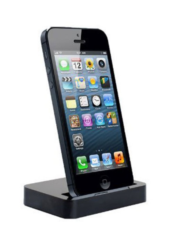 iPhone 5 / 5s Lightning Masaüstü Şarj Aleti Dock Siyah&hellip;