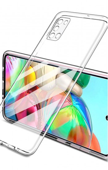 Samsung Galaxy A31 (A315) Kılıf Kamera Korumalı Silikon Şeffaf Arka Ka&hellip;