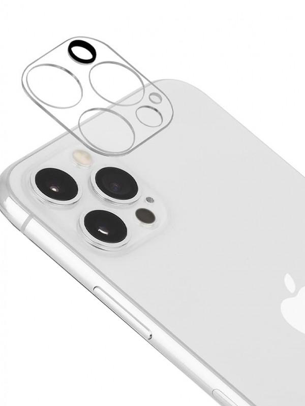 iPhone 12 Pro Max Kamera Lens Koruyucu 3D Cam Şeffaf Tam Kaplama&hellip;