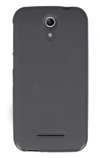 Vodafone Smart 4 Power 985 Kılıf Soft Silikon Şeffaf/Siyah Arka Kapak&hellip;