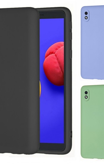 Samsung Galaxy A01 Core (A013) Nano Lansman Silikon Arka Kapak&hellip;