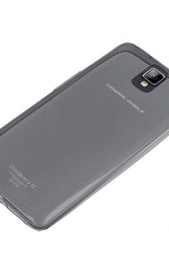 General Mobile Discovery 2 Kılıf Soft Silikon Şeffaf-Siyah Arka Kapak&hellip;