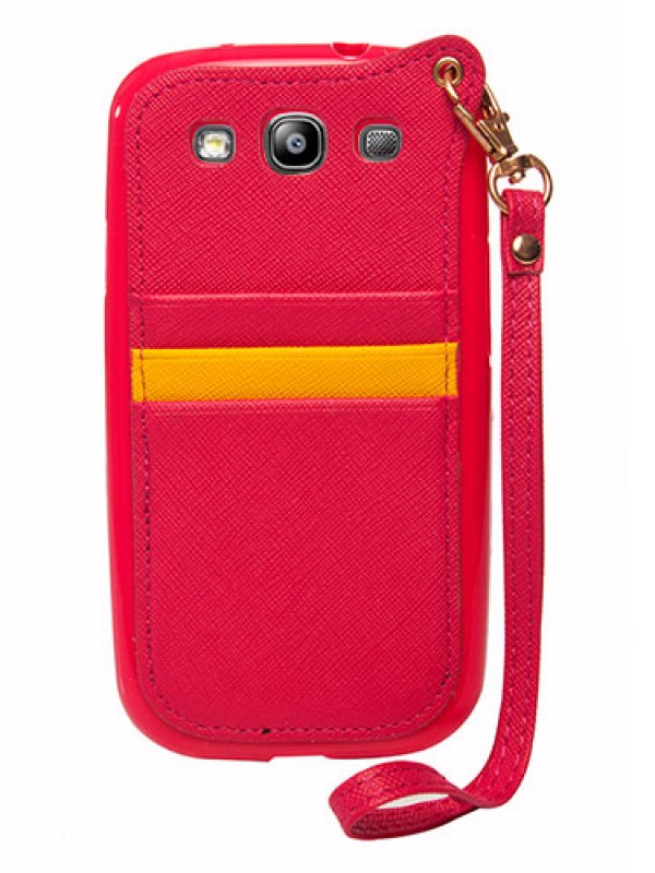 FitCase Samsung Galaxy S3 (I9300) BADI Kartlıklı Arka Kapak Pem&hellip;