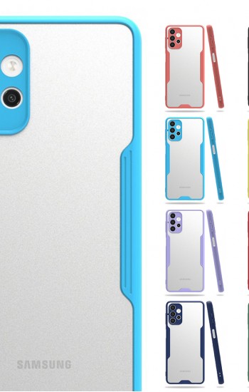 Samsung Galaxy A72 Kılıf Platin Matte Silikon Arka Kapak&hellip;