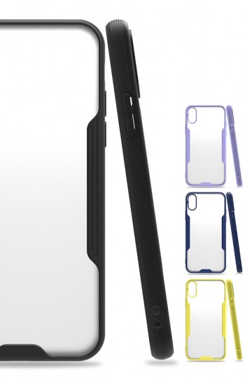 iPhone X / XS Kılıf Platin Matte Silikon Arka Kapak&hellip;