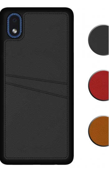 FitCase Samsung Galaxy A01 Core Kılıf Proda Deri Çift Kartlık Cepli Ka&hellip;