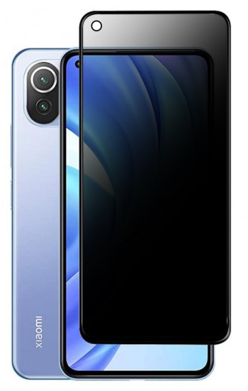 Xiaomi Mi 11 Lite Hayalet Privacy Gizli Cam Ekran Koruyucu Siyah&hellip;