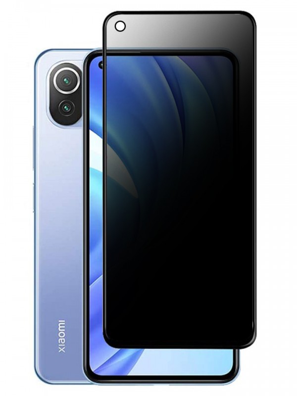 Xiaomi Mi 11 Lite Hayalet Privacy Gizli Cam Ekran Koruyucu Siyah&hellip;