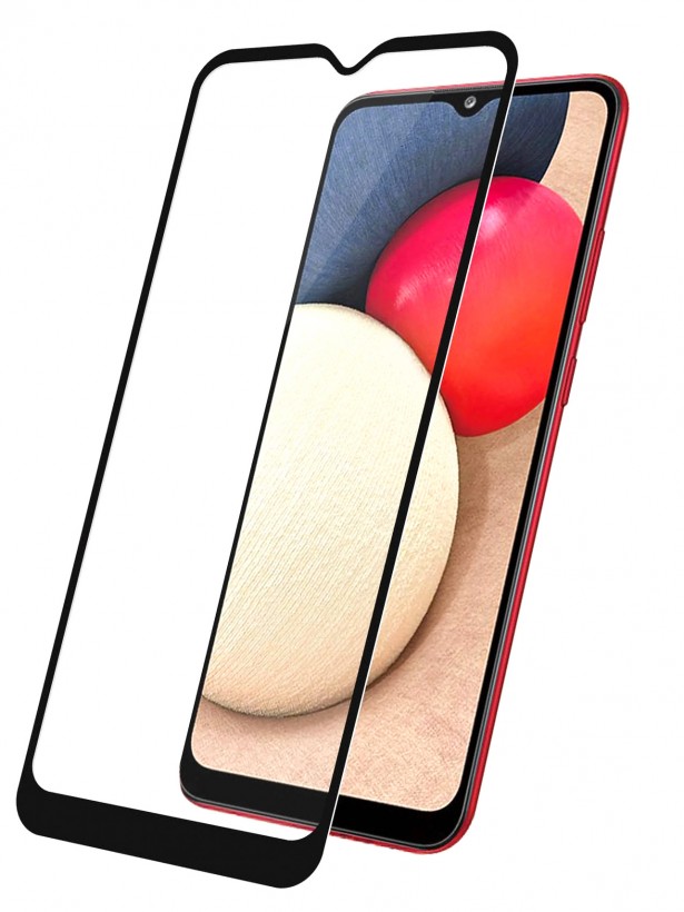 Bufalo Samsung Galaxy A02 Ekran Koruyucu Seramik Mat Nano 9D Tam Kaplama Siyah