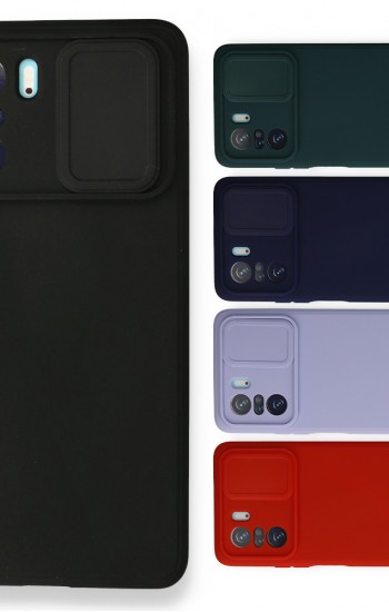 Xiaomi Poco F3 Kılıf Palm Color Kamera Koruma Kapaklı Silikon&hellip;