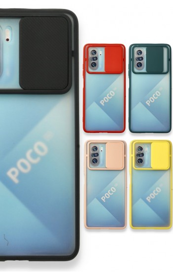 Xiaomi Poco F3 Kılıf Palm Kamera Koruma Kapaklı Silikon&hellip;