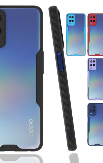 Oppo A54 Kılıf Platin Matte Silikon Arka Kapak&hellip;