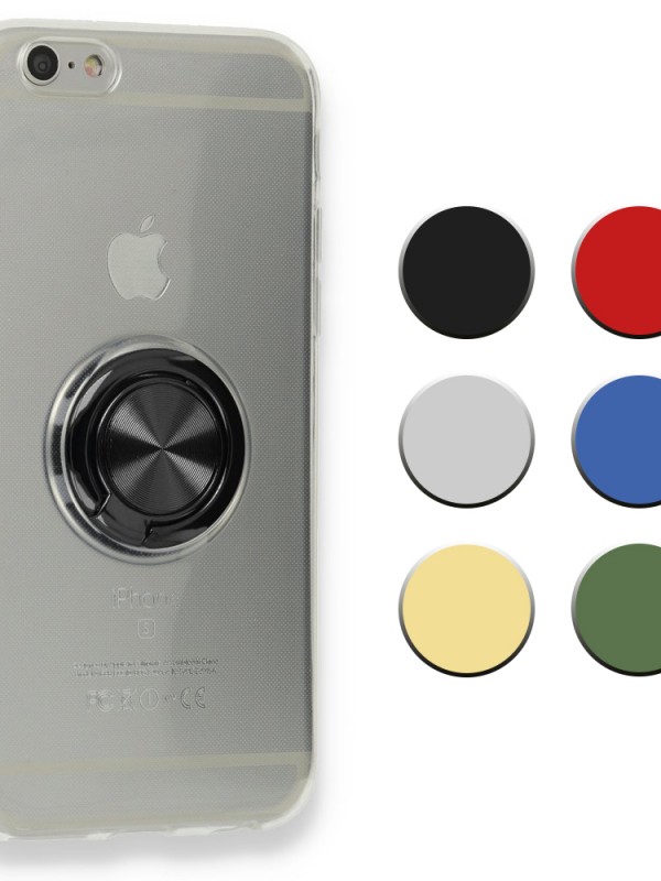 FitCase iPhone 6 / 6S Kılıf Gross Ring Şeffaf Arka Kapak&hellip;