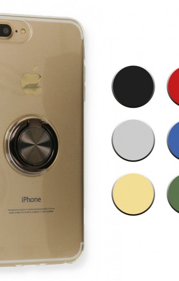 FitCase iPhone 7 Plus / 8 Plus Kılıf Gross Ring Şeffaf Arka Kapak&hellip;