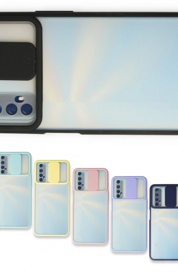 Huawei P Smart 2021 Kılıf Palm Kamera Koruma Kapaklı Silikon&hellip;