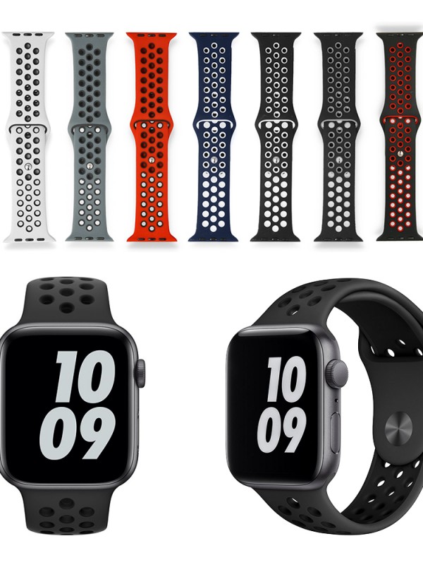 FitCase Apple Watch 38 40 41 mm Uyumlu Point Spor Silikon Kordon&hellip;