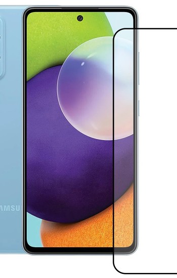 Bufalo Samsung Galaxy A72 Ekran Koruyucu 9D Temperli Cam - Siyah&hellip;