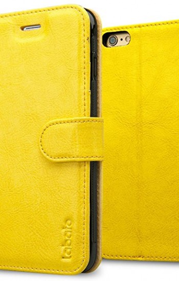 iPhone 6 Plus 5,5 inç Yan Kapaklı TPU Kılıf Sarı&hellip;