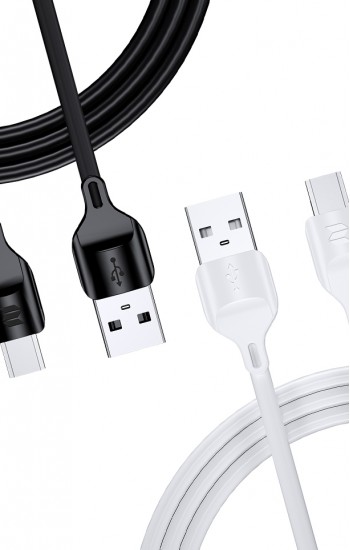 Rock Space Z15 Type-C Şarj ve Data Aktarım Kablosu 1mt 2A&hellip;