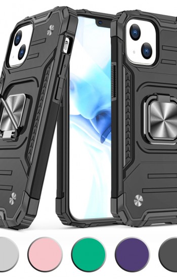 iPhone 13 Mini Kılıf Kickstand Ring Tam Koruma Kapak&hellip;