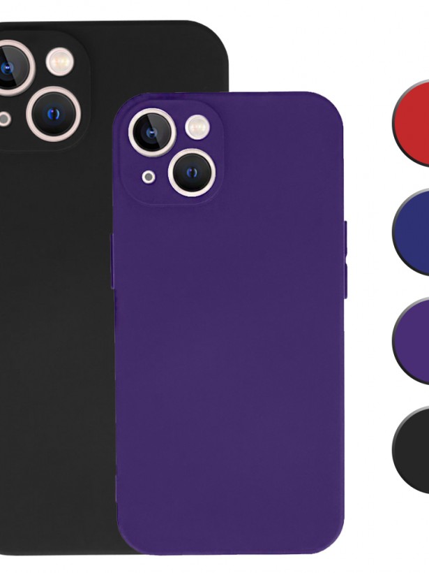 iPhone 13 Kılıf FitCase PremiumS Silikon Arka Kapak