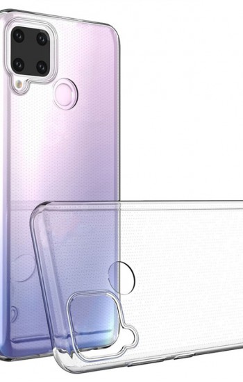 Realme C25 / C25s Kılıf Kamera Korumalı Silikon Şeffaf Arka Kapak&hellip;