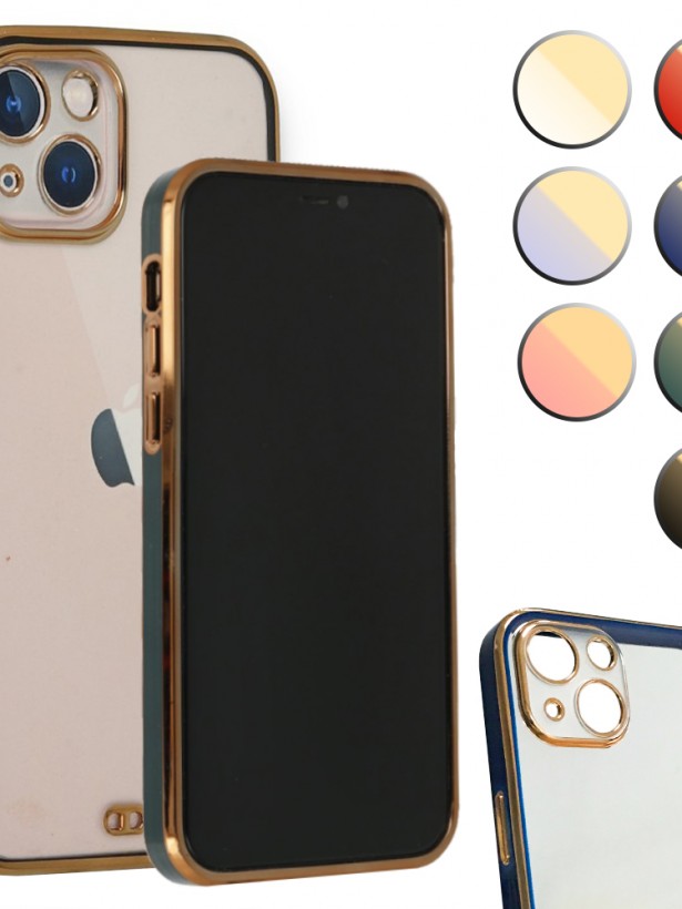 iPhone 13 Kılıf Liva Lazer Silikon Kapak