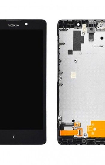 Nokia XL RM-1030 / RM-1042 Ekran LCD Dokunmatik - Siyah&hellip;