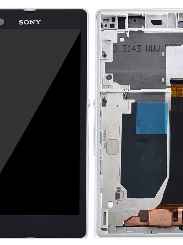 Sony Xperia Z LT36 LCD Ekran Dokunmatik Çıtalı Beyaz&hellip;