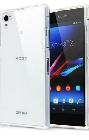 Sony Xperia Z1 Kılıf Soft Silikon Şeffaf Arka Kapak&hellip;
