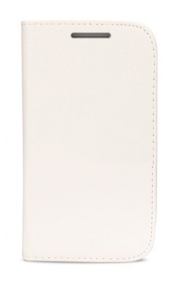 LG G2 D802 Dikişli ve Gizli Mıknatıslı Kılıf Beyaz&hellip;