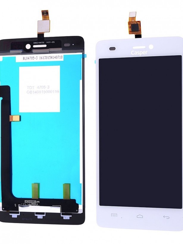 Casper VIA V8c LCD Ekran Dokunmatik Orj - Beyaz