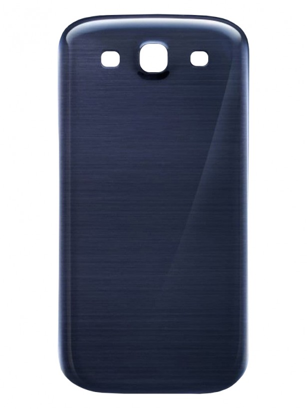 Samsung Galaxy S3 I9300 Arka Kapak Batarya Pil Kapağı - Mavi