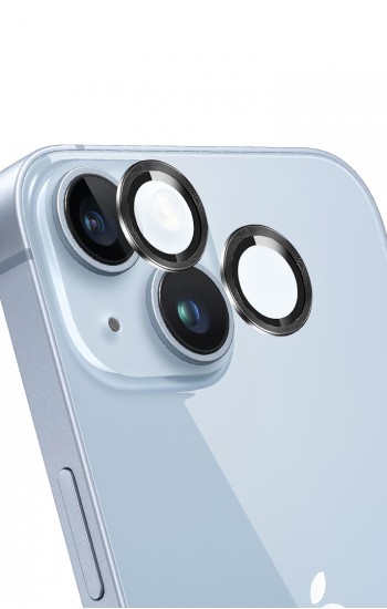 iPhone 13 / 13 Mini Kamera Lens Koruyucu Cam Metal Kenarlı 2li Set&hellip;