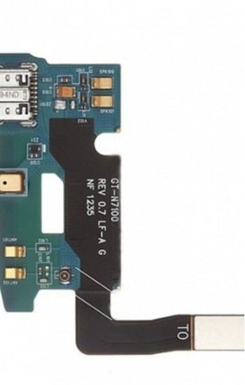 Samsung Galaxy Note 2 N7100 Şarj Soketi Mikrofon Bordu Film Orj&hellip;