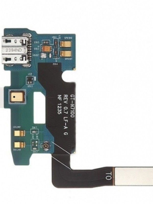 Samsung Galaxy Note 2 N7100 Şarj Soketi Mikrofon Bordu Film Orj&hellip;
