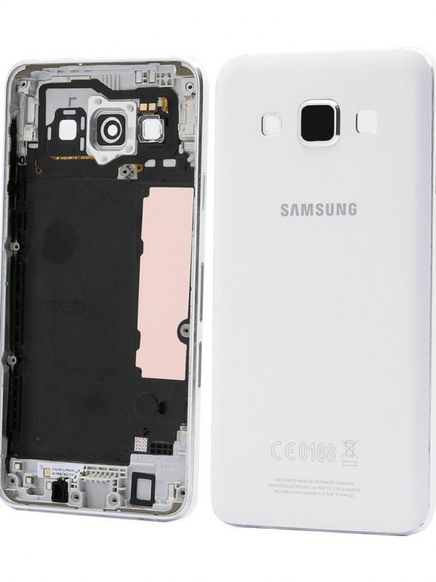Samsung Galaxy A3 A300 Kasa Kapak - Beyaz