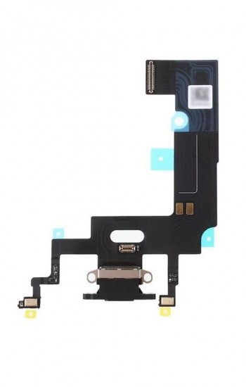 iPhone XR Şarj Soketi Kulaklık Soketi Mikrofon Filmli Orijinal - Siyah&hellip;