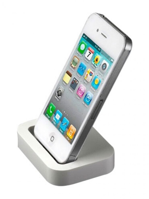 NoTech iPhone 4 / 4s Masaüstü Şarj Aleti Dock Beyaz