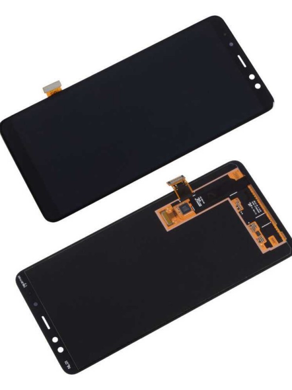 Samsung Galaxy A8 2018 A530 LCD Ekran Dokunmatik Servis Orj - Siy&hellip;