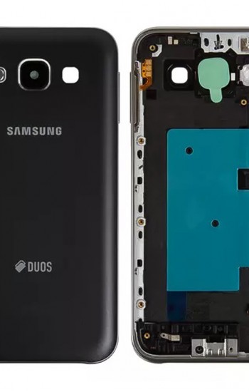 Samsung Galaxy E5 E500 Kasa Kapak - Siyah&hellip;
