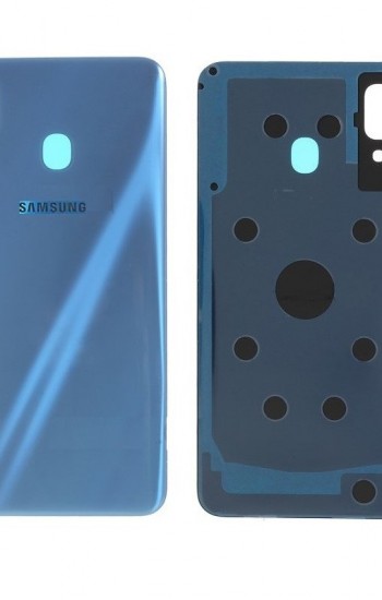 Samsung Galaxy A30 A305 Arka Kapak Batarya Pil Kapağı - Mavi&hellip;