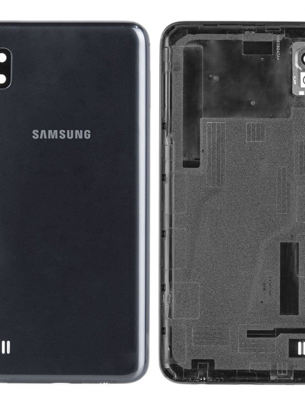 Samsung Galaxy A10 A105 Arka Kapak Batarya Pil Kapağı - Siyah