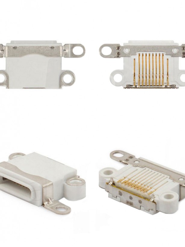iPhone 5 Şarj Soketi Orj - Beyaz